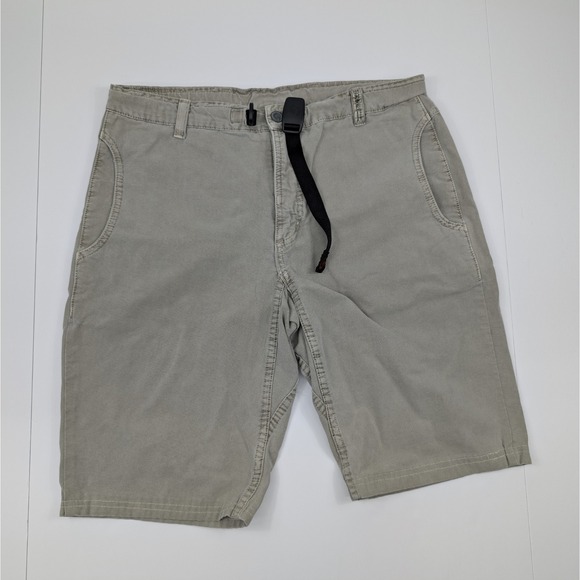 Vintage Y2K Gramicci Shorts Womens Large 11" Inseam Beige Utility Outdoors - Picture 1 of 10